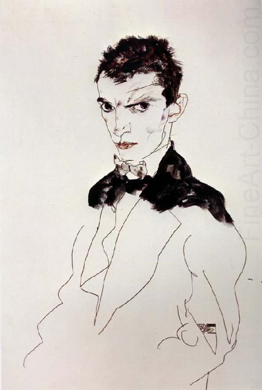 Self Portrait, Egon Schiele